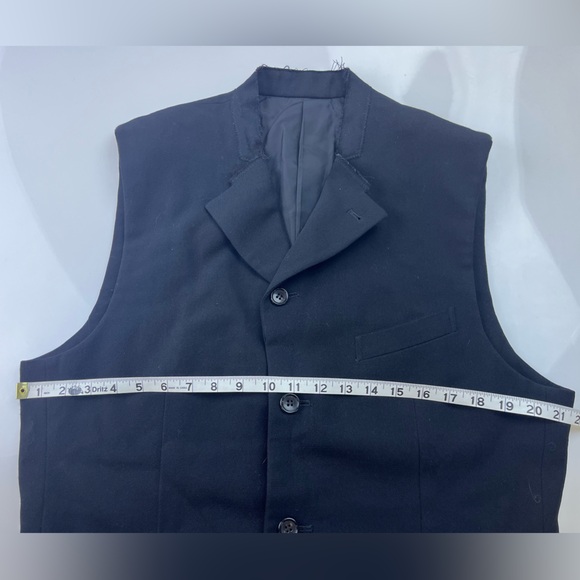 Comme des Garcons Homme Plus Men's Modern Tailored Vest Blazer N266-3 - Picture 6 of 7
